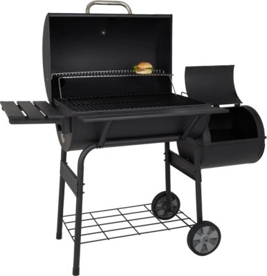 76cm Big American Barrel Grill & Smoker Home & Garden at ASDA