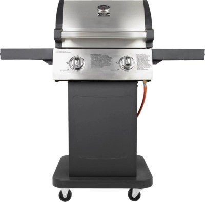 2 Burner Pedestal Gas Barbecue BBQs & Heating at ASDA
