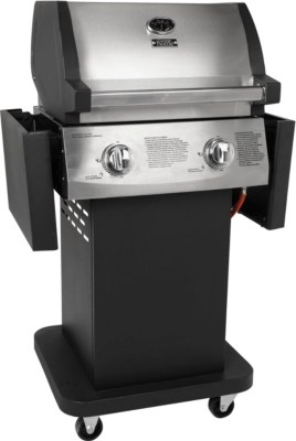 2 Burner Pedestal Gas Barbecue BBQs & Heating at ASDA