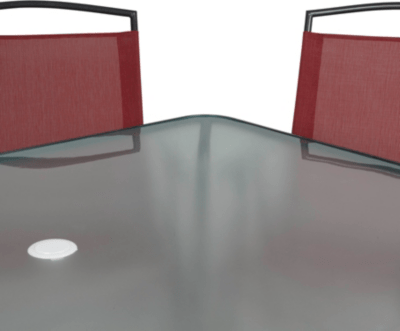 Miami 8 Piece Bistro Red Home & Garden at ASDA