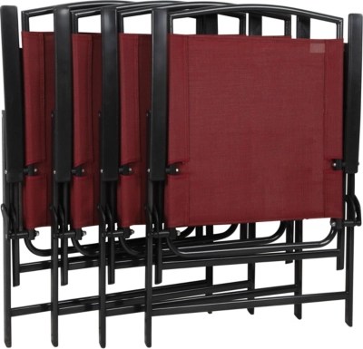 Miami 8 Piece Bistro Red Home & Garden at ASDA