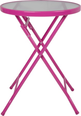 Miami 3 Piece Balcony & Bistro Set Garden Furniture at ASDA