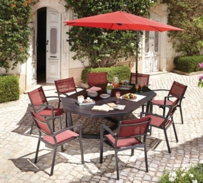 Haversham Classic 8 Person 220cm Dining Table Garden Furniture