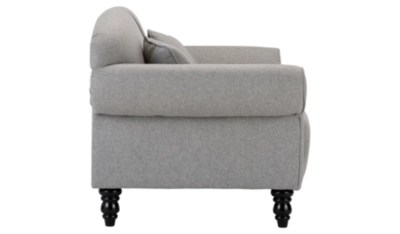 Home Elliott Compact Sofa in Fine Velvet Home & Garden at ASDA