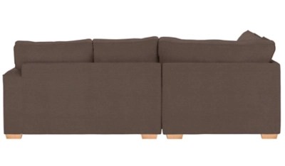 Home Edmund Right Hand Corner Group in Chunky Chenille Weave Home & Garden at ASDA