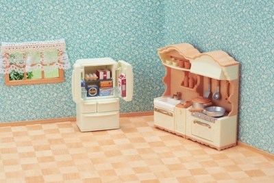 Sylvanian Families Kitchen Play Set Toys & Character at ASDA