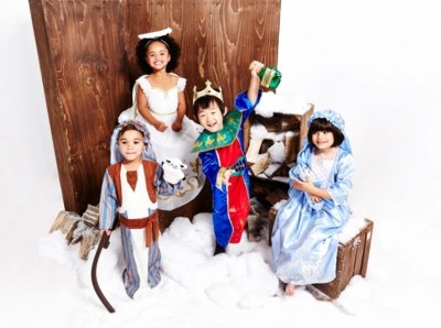 Nativity King Fancy Dress Costume Kids at ASDA