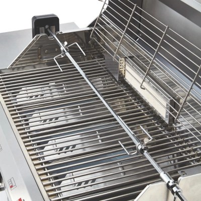 Uniflame Dual Sear 6 Burner and Side Gas Barbecue Home & Garden