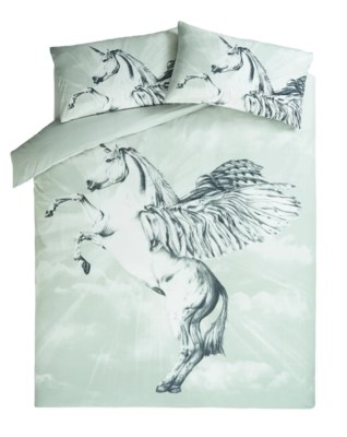 Home Unicorn Duvet Set Home & Garden at ASDA