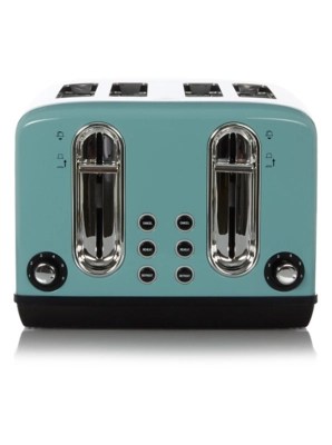 Home 4 Slice Toaster Blue Home & Garden at ASDA