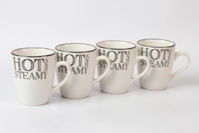 Home Chatty Mugs Set of 4 Home & Garden at ASDA