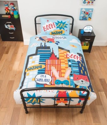 Home Superhero Single Duvet Home & Garden at ASDA