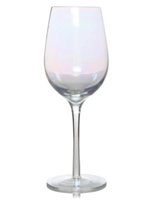 Home Irridescent Wine Glasses Set of 2 Glassware at