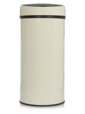 Home 30L Pale Cream Push Top Bin Home & Garden at ASDA