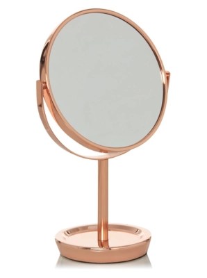 Copper Metal Mirror Home & Garden at ASDA