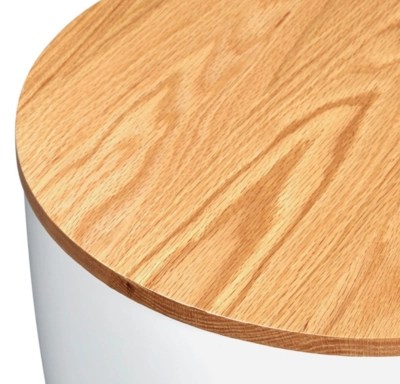 Home Storage Side Table White Home & Garden at ASDA