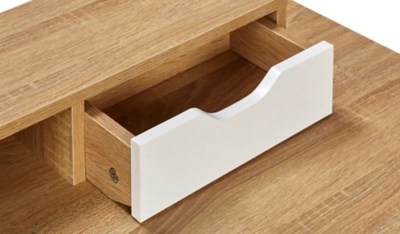 Home Large Desk Oak Home & Garden at ASDA