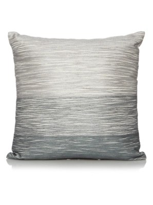 Embroidered Stripe Cushion 43x43cm Home & Garden at ASDA