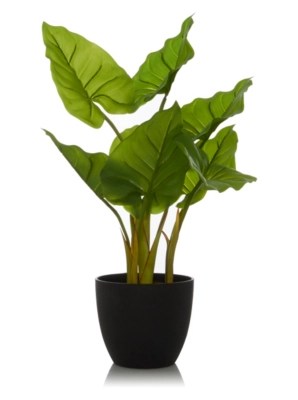Home Artificial Calla Lily Leaves in Pot Home & Garden