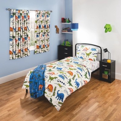 Jurassic Duvet Set Single Home & Garden at ASDA