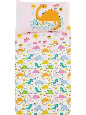 Dinosaur Duvet Set Toddler Home & Garden at ASDA