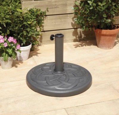 Parasol Base 10kg Outdoor & Garden at ASDA