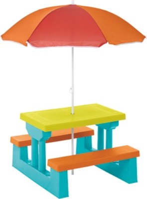 Kids Table and Bench Set Home & Garden at ASDA