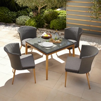 Capri 5 Piece Dine Set Home & Garden at ASDA