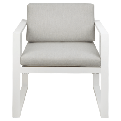 4 Piece Sofa Set White and Grey Home & Garden at ASDA