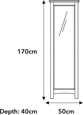 Home Tamsin Freestanding Mirror Home & Garden at ASDA