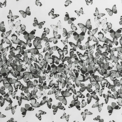 Monochrome Butterfly Duvet Cover Home & Garden at ASDA