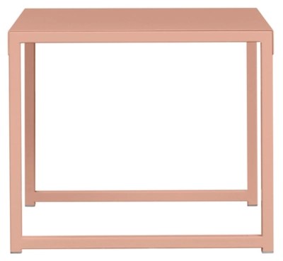 Home Metal Side Table Pink Home & Garden at ASDA