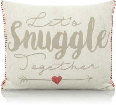 Let's Snuggle Jacquard Cushion Home & Garden