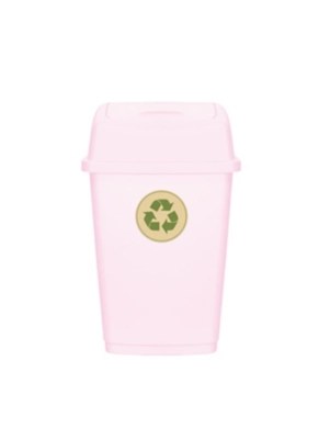 Home Pink Recycle Bin 25L Home & Garden at ASDA