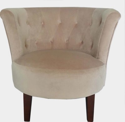 Buttoned Tub Chair Blush Pink Furniture