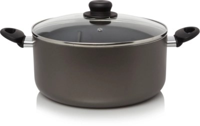 NonStick Stockpot Aluminium 28cm Home at ASDA