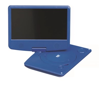 Polaroid 9 Inch Swivel Neck Blue Portable DVD Player Home & Garden