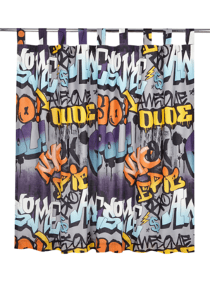 Graffiti Curtains Home & Garden