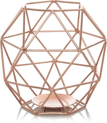 Copper Wire Candle Holder Home & Garden