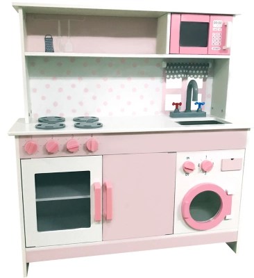 Pink Wooden Kitchen Toys & Character