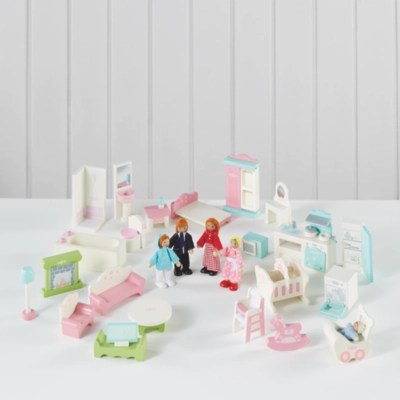 Home Large Dolls House Furniture Set Toys & Character