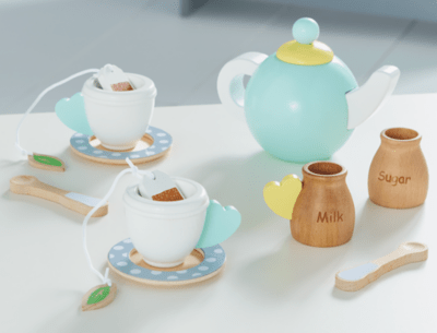 Home Wooden Afternoon Tea Set Toys & Character