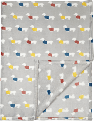 Sausage Dog Super Soft Throw Home & Garden