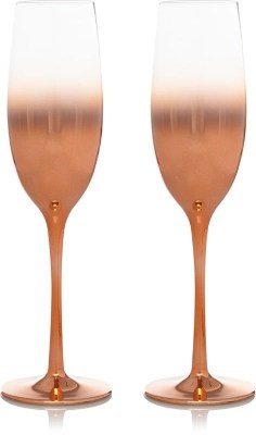 Copper Fadeeffect Champagne Glasses 2pack Home & Garden