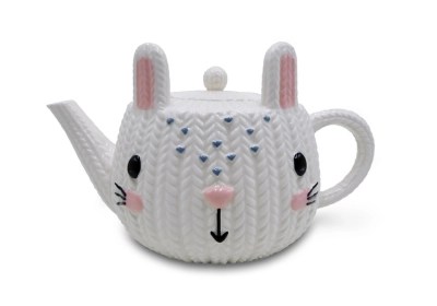 KnitEffect Bunnyshaped Teapot Home & Garden