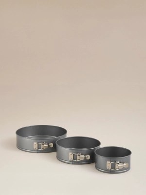 Grey Springform Cake Tins Set of 3 Home at ASDA