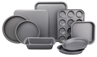 Nonstick Ultimate Baking Tray Set 9 Piece Home at ASDA