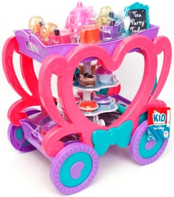 Kid Connection Tea Set Trolley Playset Toys & Character at ASDA