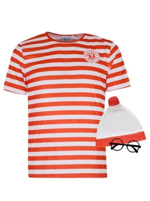 Adult Where’s Wally Fancy Dress Costume Men at ASDA