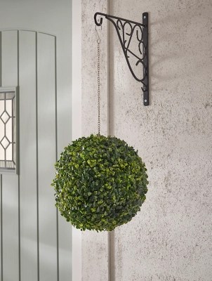 Artificial Topiary Ball Set of 2 Outdoor & Garden at ASDA